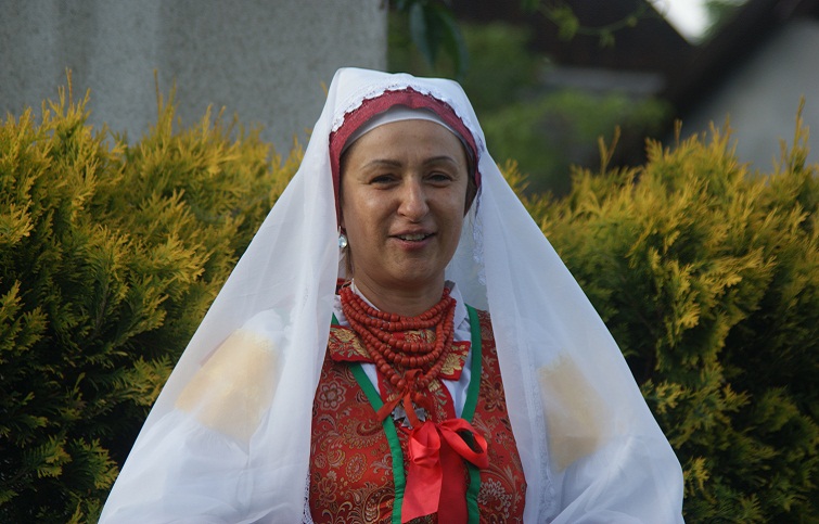 Wilamowicean woman costume, photo: Alfred F. Majewicz